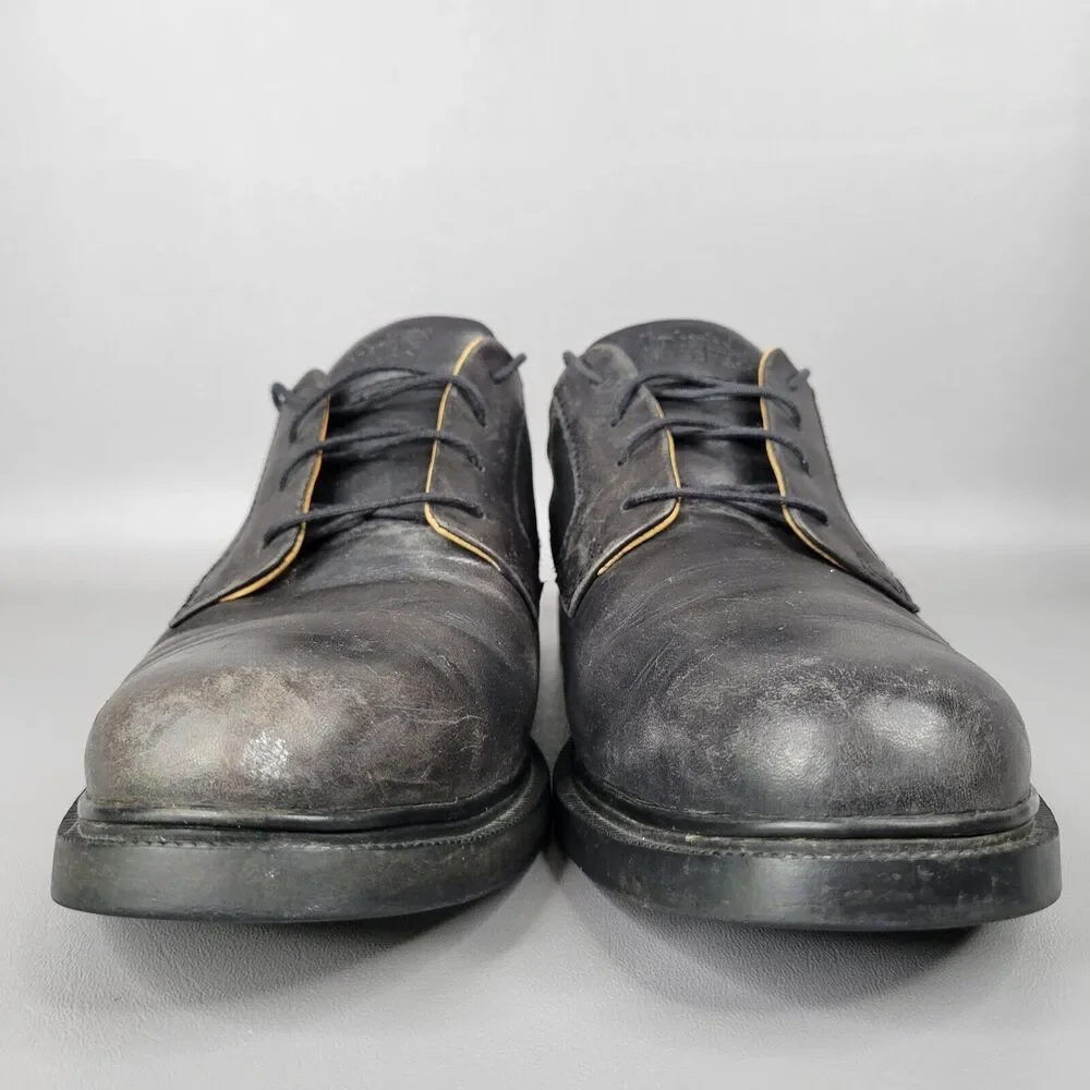 Timberland Waterproof Mens Dress Shoes Black Leather Oxford 90082 Size 11 M